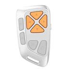 Smartphone Wireless Bluetooth Remote Control Camera Shutter E-Book Page Turner, TikTok Shorts Likes(White)