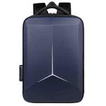 17.3-18 Inch Hard Shell Laptop Backpack with USB+Type-C Charging Ports Unisex Anti-Theft  Business Travel Bag, Color: Airbag Blue