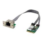 SUNWEIT ST7206 M.2 A+E RTL8125BG Single Port RJ45 2.5G Quad Speed Industrial Network Card