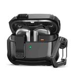For Samsung Galaxy Buds3 / 3 Pro AhaStyle WG171 Anti-Drop TPU Protective Case(Black)