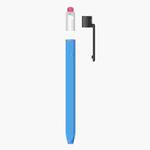 For Apple Pencil 1 AhaStyle PT180-K Stylus Retro Anti-slip Protection Case(Blue)
