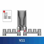 For Dyson V11 Vacuum Cleaner Wall Mount Storage Rack Accessory Holder Holds Up to 10 Attachments
