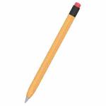 For Huawei M-Pencil 1 / 2 / 3 AhaStyle PT114-C Ultra-thin Pen Case, Color: Orange+Black Pen Cap