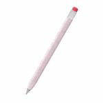 For Huawei M-Pencil 1 / 2 / 3 AhaStyle PT114-C Ultra-thin Pen Case, Color: Pink+Transparent Pen Cap