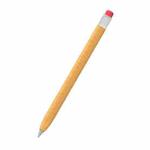 For Huawei M-Pencil 1 / 2 / 3 AhaStyle PT114-C Ultra-thin Pen Case, Color: Orange+Transparent Pen Cap
