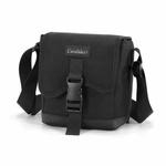 Cwatcun D186 Small Anti-scratch Lightweight Camera Shoulder Bag Camera Portable Crossbody Storage Bag(Black)