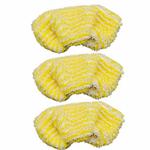 3pcs /Pack Mop Pads For Karcher Easyfix SC1 SC2 SC3 SC4 SC5 SV7 Steam Mop Replacement