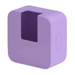 For MacBook Air 15.3 inch A2941 2023 JRC S8130 A2579 Dual C Port 35W Adapter Silicone Protective Case(Purple)