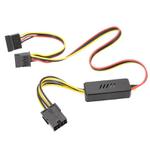12V To SATA 1 To 2 Graphics Card To Hard Disk Drive Cable Hard Disk Drive Power Cable
