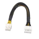 For HP DL380 Gen9 10 Pin To 8 Pin GPU Power Supply Cable 805123-001 803403-001, Length: 25cm