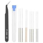 12 In 1 3D Printer Nozzle Cleaning Kit MK8 Nozzle 0.4mm Stainless Steel Cleaning Needle
