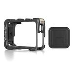 For Insta360 Ace Pro 2 / Ace Pro Camera AMagisn Quick Release Metal Cage Horizontal & Vertical Shooting Protective Frame(Charcoal Metallic)