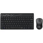 Rapoo 8000GT Bluetooth / 2.4G Wireless Keyboard Mice Set Laptop Tablet Cell Phone Keyboard And Mouse(Black)