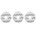 For ECOVACS Deebot T30 Pro / MAX Auto Sweeper Accessories, Spec: 3pcs White Wave Wipes