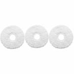 For ECOVACS Deebot T30 Pro / MAX Auto Sweeper Accessories, Spec: 3pcs White Wipes