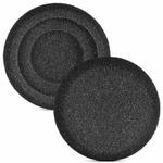 1pair Replacement Foam Ear Cushions for Jabra Evolve 20/20Se/30/30 II/40/65/65 II Headset(Black)