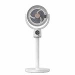 Air Circulation Fan Turbo Light Convection Standing Fan Remote Control Timer Floor Fan, Style: Rechargeable
