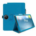 For TCL Nxtpaper 11 Plus 11.5-Inch Skin Texture All Inclusive Leather Tablet Case(Peacock Blue)