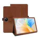 For TCL Nxtpaper 11 Plus 11.5-Inch Skin Texture All Inclusive Leather Tablet Case(Dark Brown)