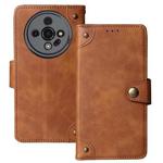 For Ulefone Armor X31 Pro 5G Phone Case PU Leather Flip Wallet Cover with Stand(Light Brown)