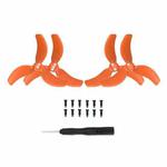 For DJI Avata 2 Sunnylife 3032S 2pairs Propellers(Orange)