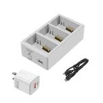 YX 3-Way Battery Charger For DJI Mini 4 Pro/Mini 3/Mini 3 Pro Charging Hub 35W US Plug