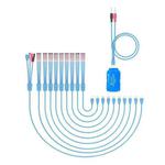 SUNSHINE SS-905D For iPhone / Android Series Power Supply Start-up Cables Mobile Phone Repair Test Cables