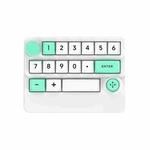 15-Key Wireless Tri-Mode Mechanical Gaming Keyboard Hot-Swappable, RGB Backlit, Macro Programmable(White)