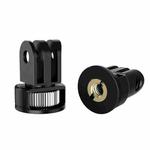 TFSM062 Three-Slot Adapter Camera Cage 360-Degree Rotating Connector Tripod 1/4 Inch Adapter