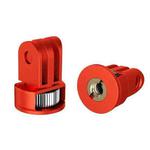 TFSM062-B Three-Slot Adapter Camera Cage 360-Degree Rotating Connector Tripod 1/4 Inch Adapter