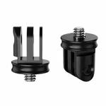 TFSM063 Three-Slot Adapter Camera Cage 360-Degree Rotating Connector Tripod 1/4 Inch Adapter