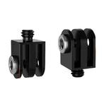 TFSM064 Three-Slot Adapter Camera Cage 360-Degree Rotating Connector Tripod 1/4 Inch Adapter