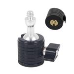 Q5-B M6 Female To 1/4 Male Universal Mini Ball Head Adapter Mount Aluminium Alloy Mobile Phone Camera Tripod Accessories