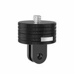 TFSM102 1/4 Male To 2-page Card Slot Action Camera Quick Release Adapter Tripod Accessories