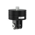 TFSM104 1/4 Male To 3-page Card Slot Action Camera Quick Release Adapter Tripod Accessories