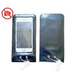 Privacy Phone Pouch with Locking Clasp Anti-Spy Photography Protection for Confidential Meetings & Workplace(Black)