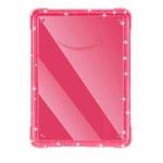 For Kindle Paperwhite 12th Gen 2024 Clear Case TPU+PC Lightweight Scratch-Proof Cover Deep Rose Glitter