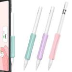 For Apple Pencil Pro / USB-C / 2 AhaStyle DD07 3pcs Silicone Pen Grip(Pink+Purple+Green)