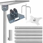 For Starlink V4 / Gen 3 Outdoor Bracket With Ground Plug Adapter