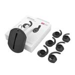 For AirPods 1 / 2 AhaStyle PT60 3pairs S+M+L Earphone Silicone Earmuffs Loss Prevention Earbud Caps(Black)