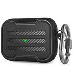 For AirPods Pro AhaStyle PT115-PRO TPU Split Earphone Protector(Black)