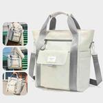 Tigernu 3 In 1 Backpack Female Should Bag Large Capacity Lightweight Tote with 14-inch Laptop Compartment(White)