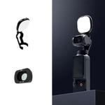 For DJI Osmo Pocket 3 JSR Fixed Frame Head Fill Light, Spec: With Widening Lens