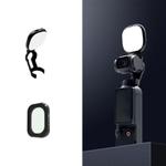 For DJI Osmo Pocket 3 JSR Fixed Frame Head Fill Light, Spec: With Black Soft 1/4 Filter