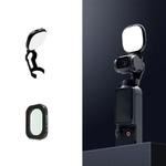 For DJI Osmo Pocket 3 JSR Fixed Frame Head Fill Light, Spec: With Black Soft 1/8 Filter