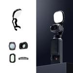 For DJI Osmo Pocket 3 JSR Fixed Frame Head Fill Light, Spec: With Wide Angle 4 In 1