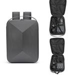 For DJI Mavic 4 Pro Fly More Combo / Creator Combo BKANO Hard Shell Backpack Storage Bag(Black)