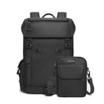 Tigernu Detachable Split Design 2-In-1 Backpack 14-Inch Laptop Bag With Flip-Top For Travel, Work & Daily Use Black Magnetic