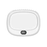 USB Outdoor High-power Bladeless Waist-hanging Portable Fan(DQ239 White)