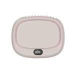USB Outdoor High-power Bladeless Waist-hanging Portable Fan(DQ239 Apricot)